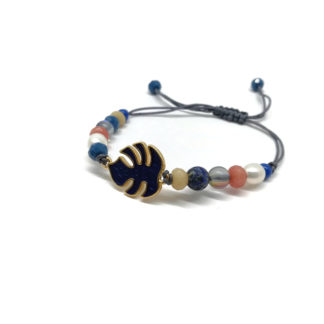 Pulsera hoja azul