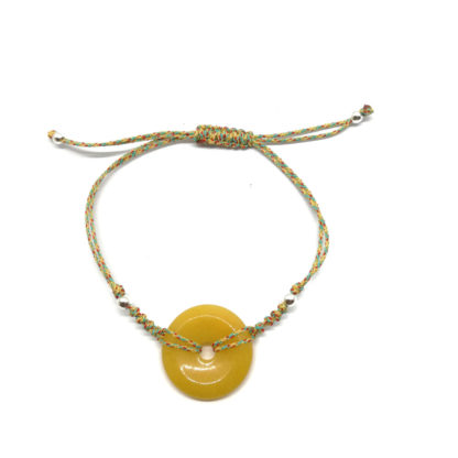 PULSERA AJUSTABLE ARO AMARILLO