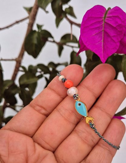 PULSERA PEZ AZUL