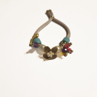 Pulseras elástica flor